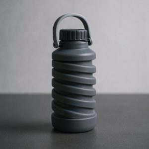16 Space-Saving Foldable Flask - Travel Hydration Innovation